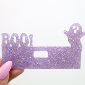 Ghost Badge Buddy,Badge Buddy for ID Card,Boo Badge,Cute Halloween Badge,Trick or Treat,Spooky Season, Gift for Nurses, October Badge Reel