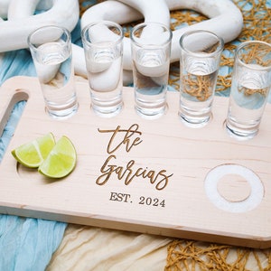 Tequila Board,Mom Gift,Shot Flight Board,Engagement Gift,Birthday Gift,Bridal Shower Gift,Gift for Husband,Personalized Gift,Thank you Gift