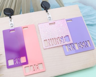 Badge Buddy for ID Card, Work ID Badge Holder, Lab Badge Buddy, Marker Parker, Medical Badge Holder, X-Ray Badge, Badge Holder for Nurses