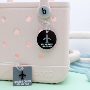 Custom Aviation Luggage Tag - Personalized Engraved Travel Bag ID For Pilots, Flight Attendants, And Travelers, Unique Travel Gift Idea