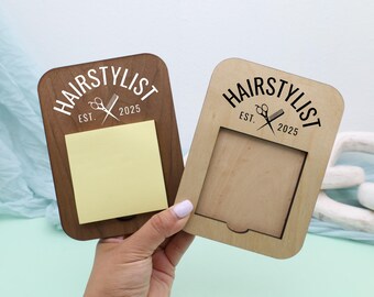 Hairstylist Gift, Salon Decor, Est 2025 Gift, Hairdresser Present, Barber Shop Decor, Cosmetologist Gift, Hair Stylist Accessory