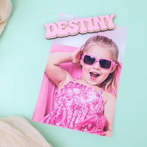 Personalized Name Magnet For School Locker, Refrigerator Magnet, Back to School Gift, Kids Magnet For Artwork Display, Cute Fridge Magnet