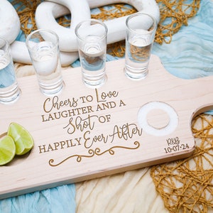 Wedding Gift,Tequila Board,Gift for Couple,Couples Shower Gift,Drinking Gift,Unique Wedding Gift,Engagement Gift,Couples Name Sign