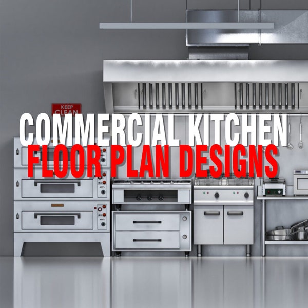 Customized Commercial Kitchen and Bar Floor Plan Designs