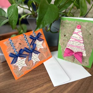 Christmas Handmade Cards -5 cards
