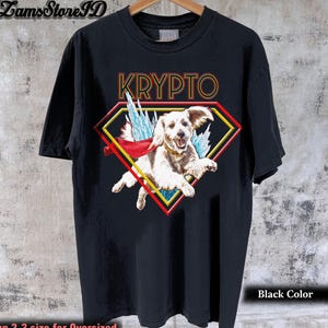 Krypto Superdog Tee: Comic Book Fan Unisex T-Shirt