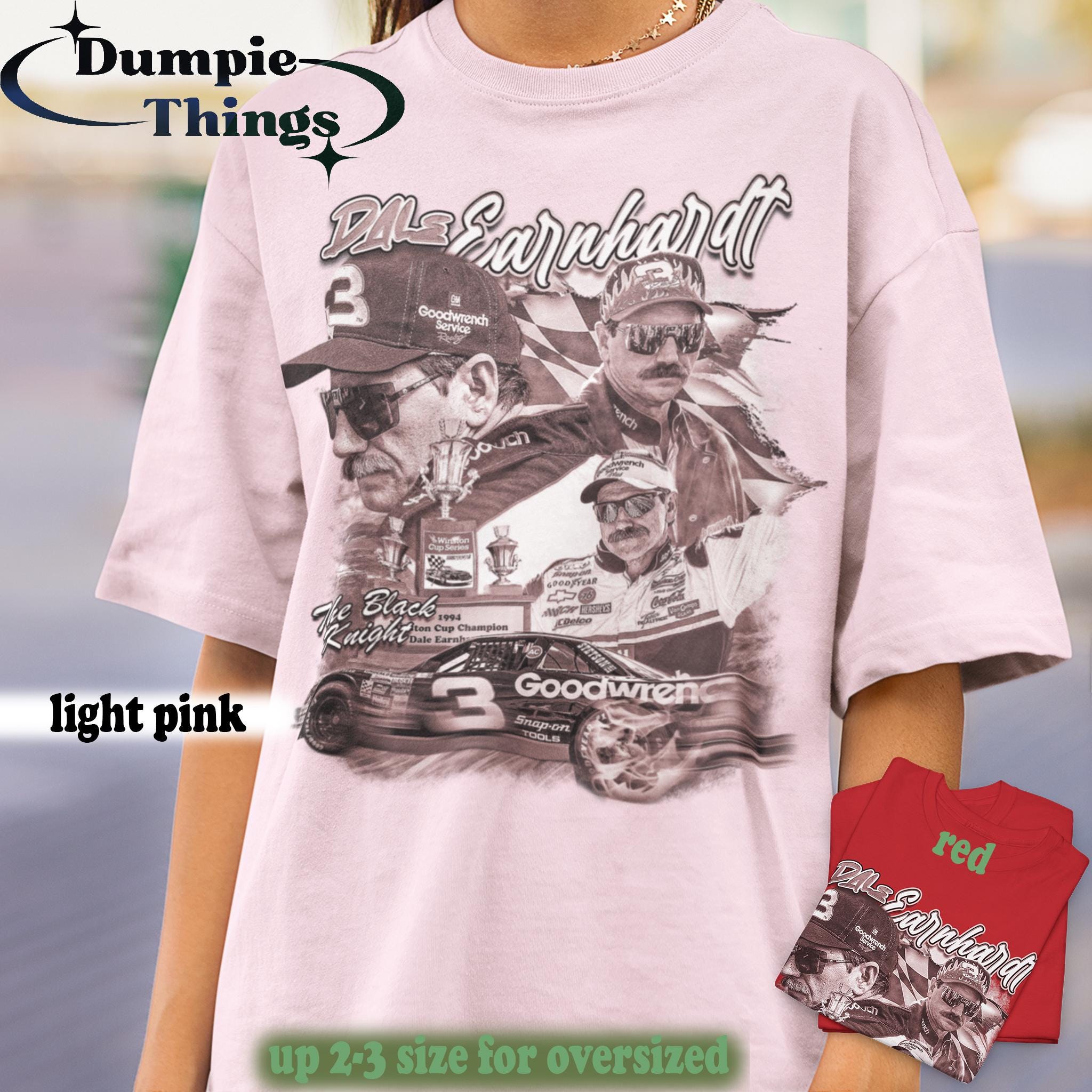 90年代のヴィンテージ デイル・アーンハート レーシング Tシャツ 