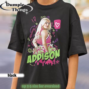 Addison Cheerleader T-Shirt, Addison Rae Zombies 2 Fan Tees