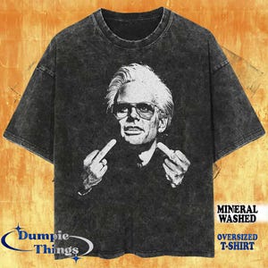 Vintage Wash Baby Billy Middle Finger Meme Shirt