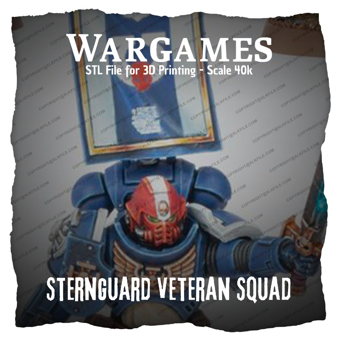 STL File for 3D Printing 40k Scale Space Soldiers 98 - Etsy