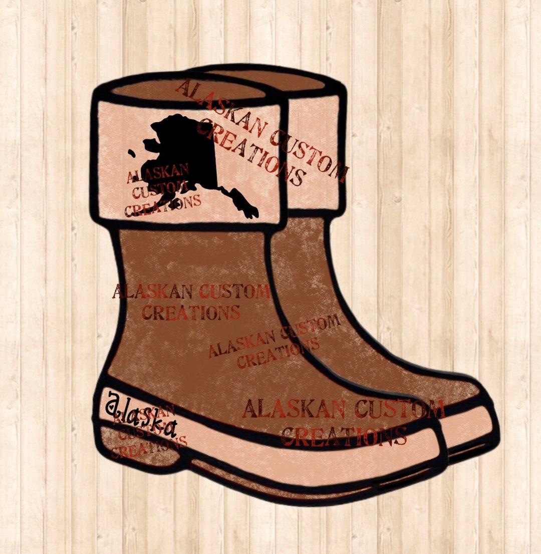 Alaskan Boots Digital Image PDF/PNG/SVG - Etsy