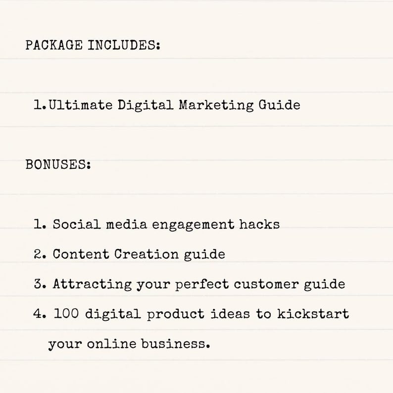 The Ultimate Guide to Digital Marketing for Beginners - Etsy