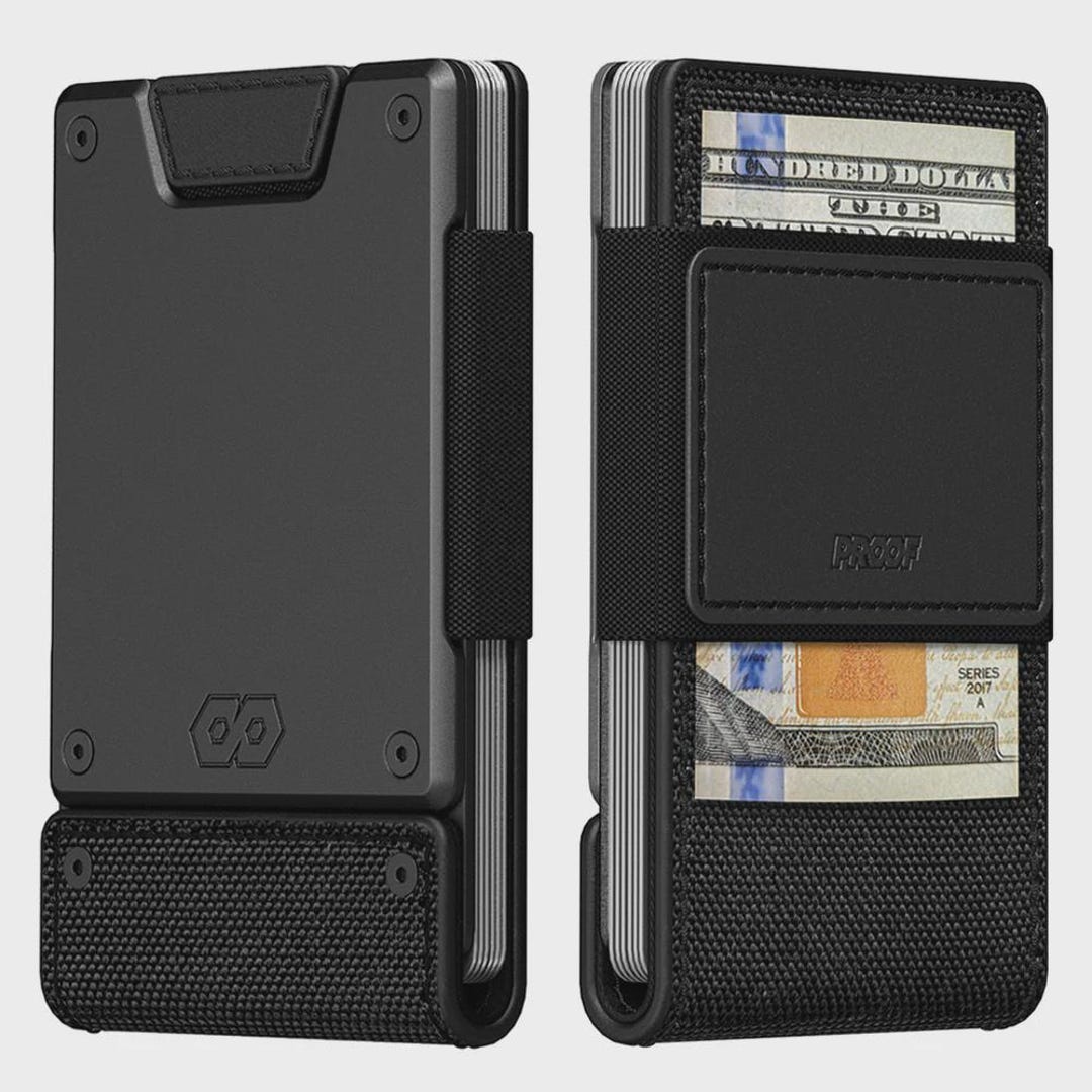 Custom Engraved Metal Wallet – Ballistic Nylon RFID Blocking - Etsy