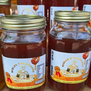Miel de Mexico con su auntentico sabor. 100% Natur