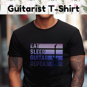 Guitarist T-Shirt For Guitar Player Slogan Shirt For Guitarist Gift For Dad Father’s Day Shirt Dad Birthday Shirt Brother Guitar Shirt