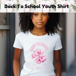 Back To School Youth Shirt, Back To School Unisex T-Shirt, School Shirt, Cute Back To School T-Shirt