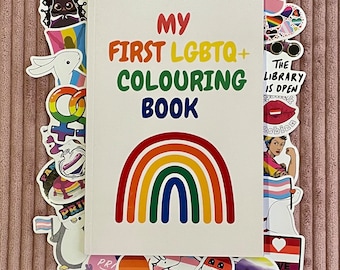 LGBTQ+ colouring book - Toddlers - Gift - Educating children