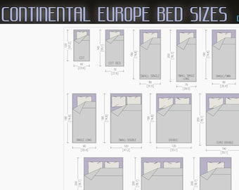 Dimensioni letto Europa continentale, Dimensioni letto, Letto Dwg, Disegno architettonico letto, Letto CAD, Letto PNG, Letto DWG, Letto Pdf