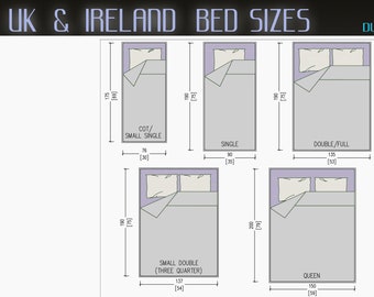 Dimensioni letto UK&Irlanda, Dimensioni letto, Letto Dwg, Disegno architettonico letto, Letto Cad, Letto PNG, Letto DWG, Letto Pdf, Disegno modelli letto