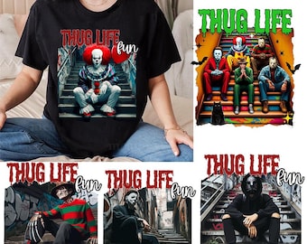 Thug Life Horror Movie Png, Friends Horror Characters Png, Horror Movie Killers Png, Scary Png, Halloween Png, Friend Horror Png