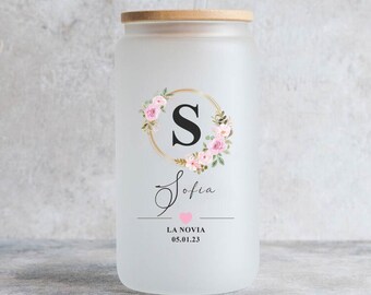 Vaso Personalizado Novia 520ml