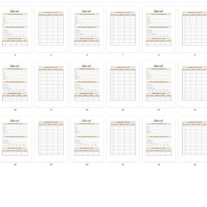 EDITABLE Client Record Book Template, Nail Salon Printable Client Card ...