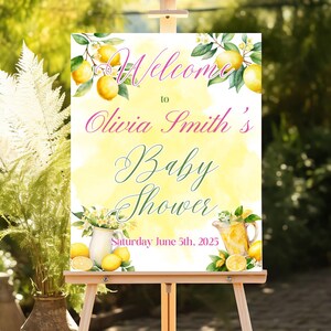 Mamas Main Squeeze Baby Shower Welcome Sign Lemon Baby Shower Welcome Sign Baby Shower Decorations Lemon Baby Tea Party Welcome Sign Baby