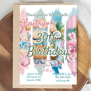 30th Birthday Invitation Dirty 30 Invite 30th Birthday Girl Cheers to 30 Thirty and Flirty Digital Invitation Thirty AF Invite Dirty Thirty