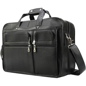 Porte-documents en cuir vintage pour homme, sac pour ordinateur portable en cuir, sac à bandoulière, sac messager, sac à main porte-documents pour homme, cadeaux personnalisés pour garçons d'honneur pour lui Black