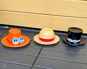 One Piece Cups - Three Brothers Hat Anime Cup - Luffy Ace Sobo Anime Cups 250ml In Ceramic  - Anime Gift for anime fans - Anime Accessories