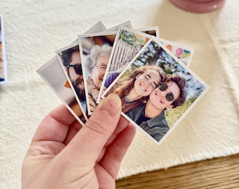 Photo Magnets | Custom Print | Holiday Gift | For Mom | Personalized Printing | Magnetic | Phone Image Printing