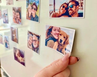 Custom Photo Fridge Magnets | Print Photo Gift | For Him | For Her | Custom Printing | Personalised Print | Magnetic | Print From Phone