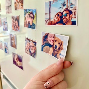 Custom Photo Fridge Magnets | Print Photo Gift | For Him | For Her | Custom Printing | Personalised Print | Magnetic | Print From Phone