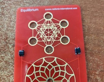 Equilibrium - Reinforced Shape Wave Card with integrated circuits