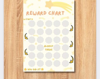 Reward chart, sticker chart