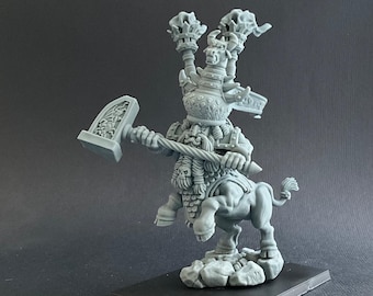 Bull Champion - Evil Dwarf Army