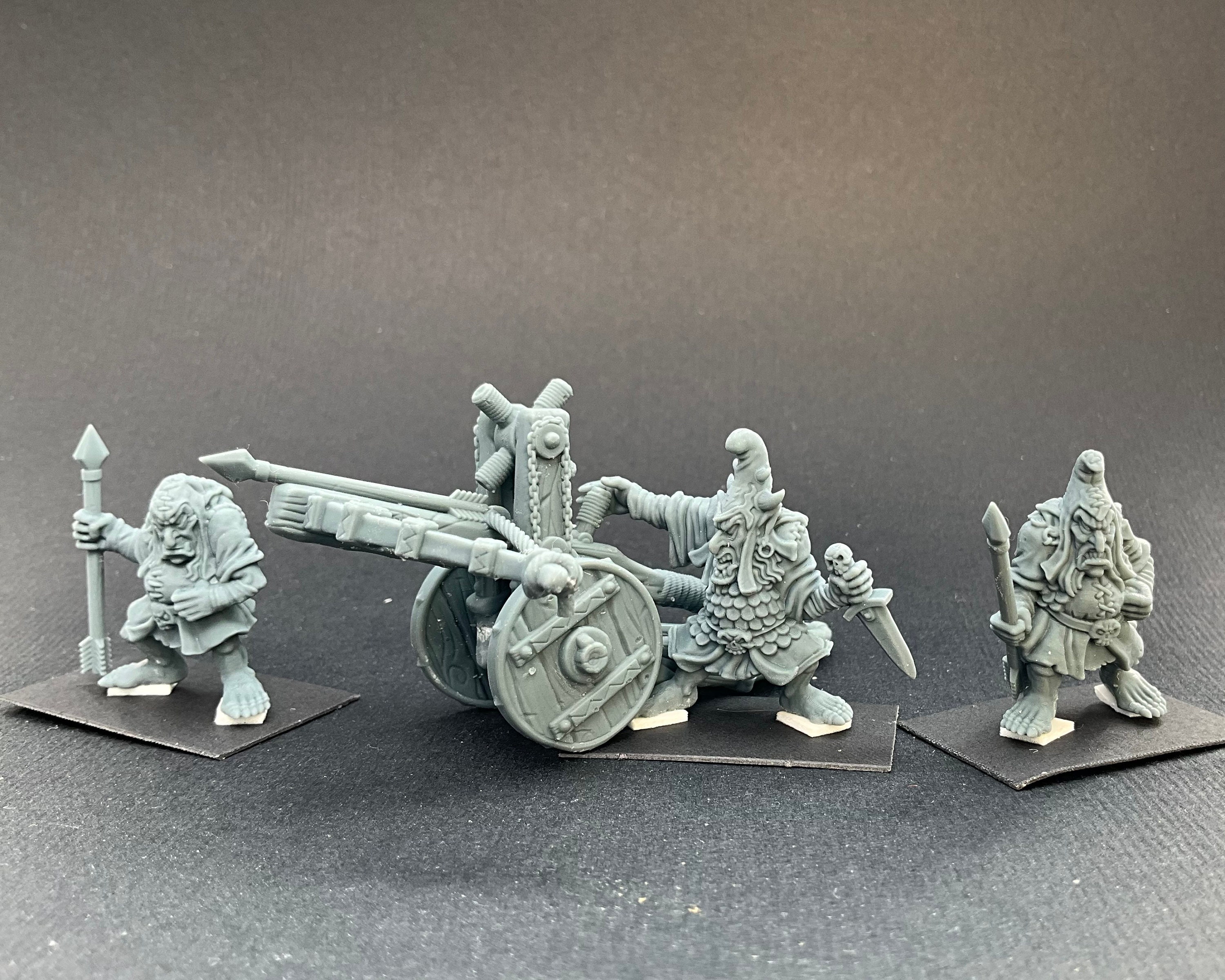 Tobbes lilla Warhammer 投石器 Hobgoblin Ballista + Hero and 2 Crew Members Fabelzel Remix - Evil