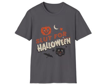 Schlampe für Halloween T-Shirt | Lustiges Grusel-Saison-T-Shirt