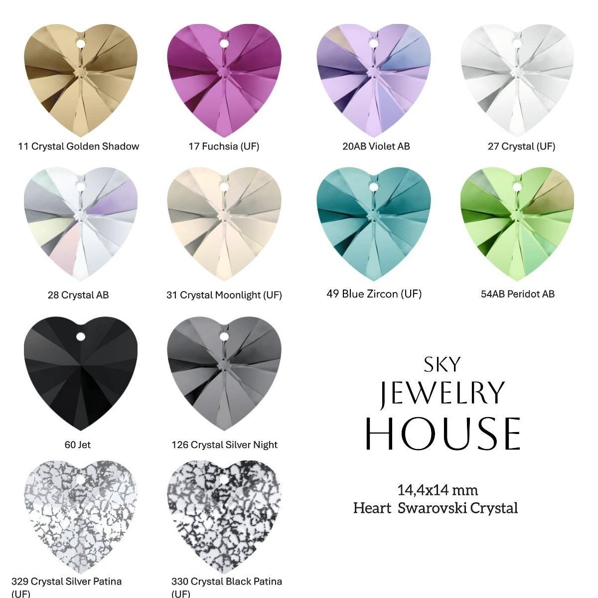 Queenberry cristalli Austriaco viola cuore in argento Sterling Leverback orecchini
