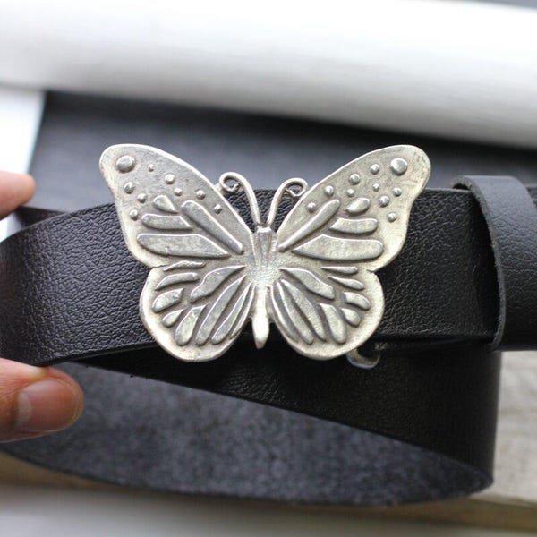 Butterfly Strap Belt (Silver) main image 0