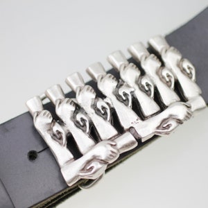 Ancient Egyptian Belt Buckle: Hand in Hand Friendship Design - GS314as