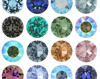 10pcs 8mm Preciosa Crystal Chatons: Jewelry Making Supplies -  1088-ss39