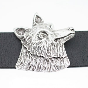 Dog Head Belt Buckle, Silver Wolf Belt Buckle, Animal Belt Buckle, Silver Belt Buckle, Dog Belt Buckle, Belt Bupply, Belt Btrap GS112
