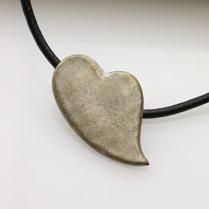 Gold Heart Pendant, Love Pendant, Heart Findings, Handmade Pendant, Jewelry Making, Christmas Gift, Unisex Pendant, Valentine&#39;s Day, P136