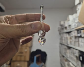 75x14mm Swarovski Crystal Icicle Drop – Chandelier, Suncatcher, Lamp Decor 8269-2