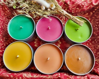 6 Candle Bundle | The Full Warm Edit | Wilder Candle Company Candles | Bookish Candles, Witchy Candles, Bookish Gifts, Candle Gift Set