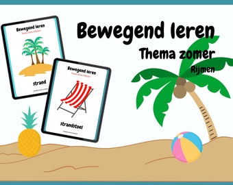 Bewegend Leren zomer – Rijmspel voor Kleuters | Actief Leren