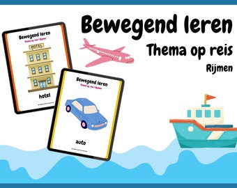 Bewegend Leren Op Reis – Rijmspel voor Kleuters | Actief Leren