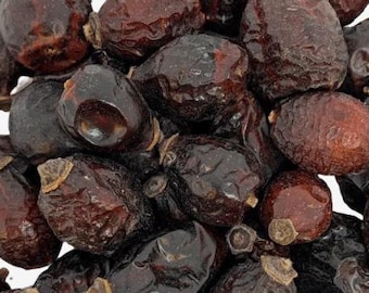 Escaramujos secos para hámster, golosina natural para mascotas pequeñas.