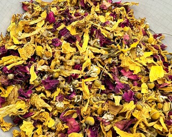 Flower Hay topper forage | Rabbits | Chinchillas | Hamster enclosure | Mice | Rats | Birds